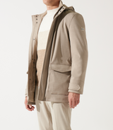 Indiana Beige Technical Leger Coat