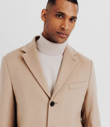 Manteau ville camel