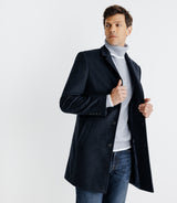 Manteau ville parementure bleu - IZAC