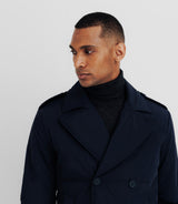 Manteau déperlant marine