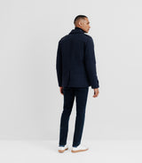 Manteau déperlant marine