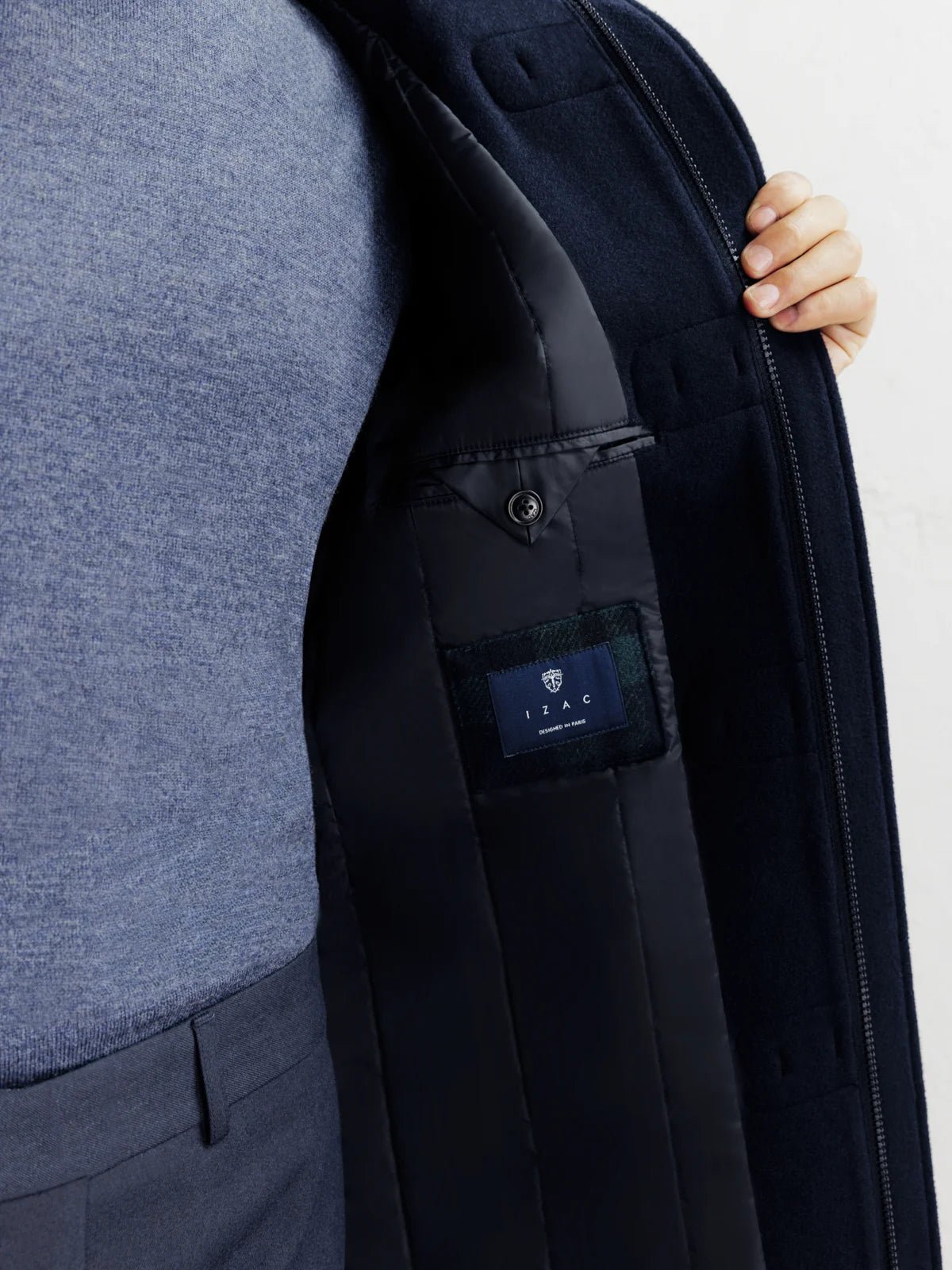 Manteau duffle - coat marine - IZAC