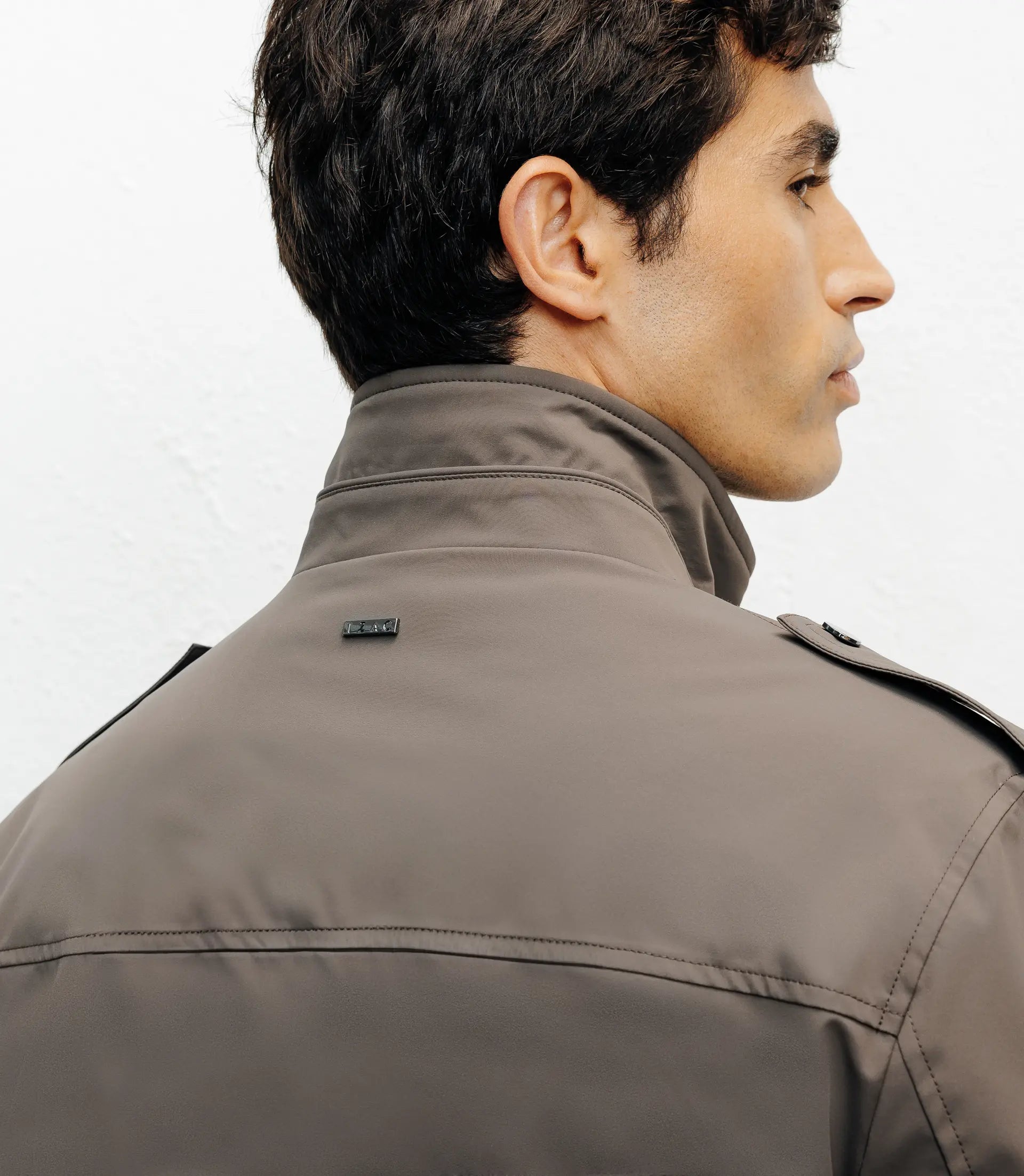 Parka 4 poches taupe - IZAC