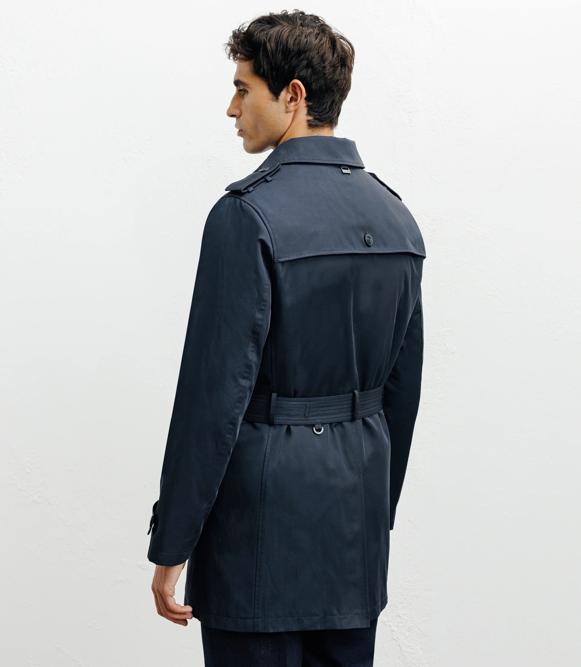 Trench croisé marine - IZAC