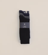 Pack de 3 chaussettes unies noir - IZAC