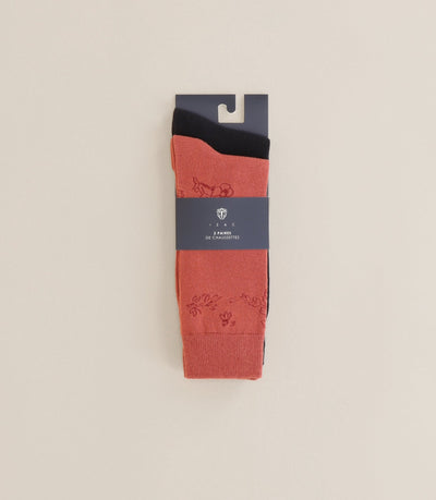 Pack de chaussettes orange - IZAC