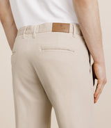 Pantalon armuré slim beige clair - IZAC