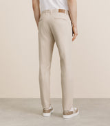 Pantalon armuré slim beige clair - IZAC