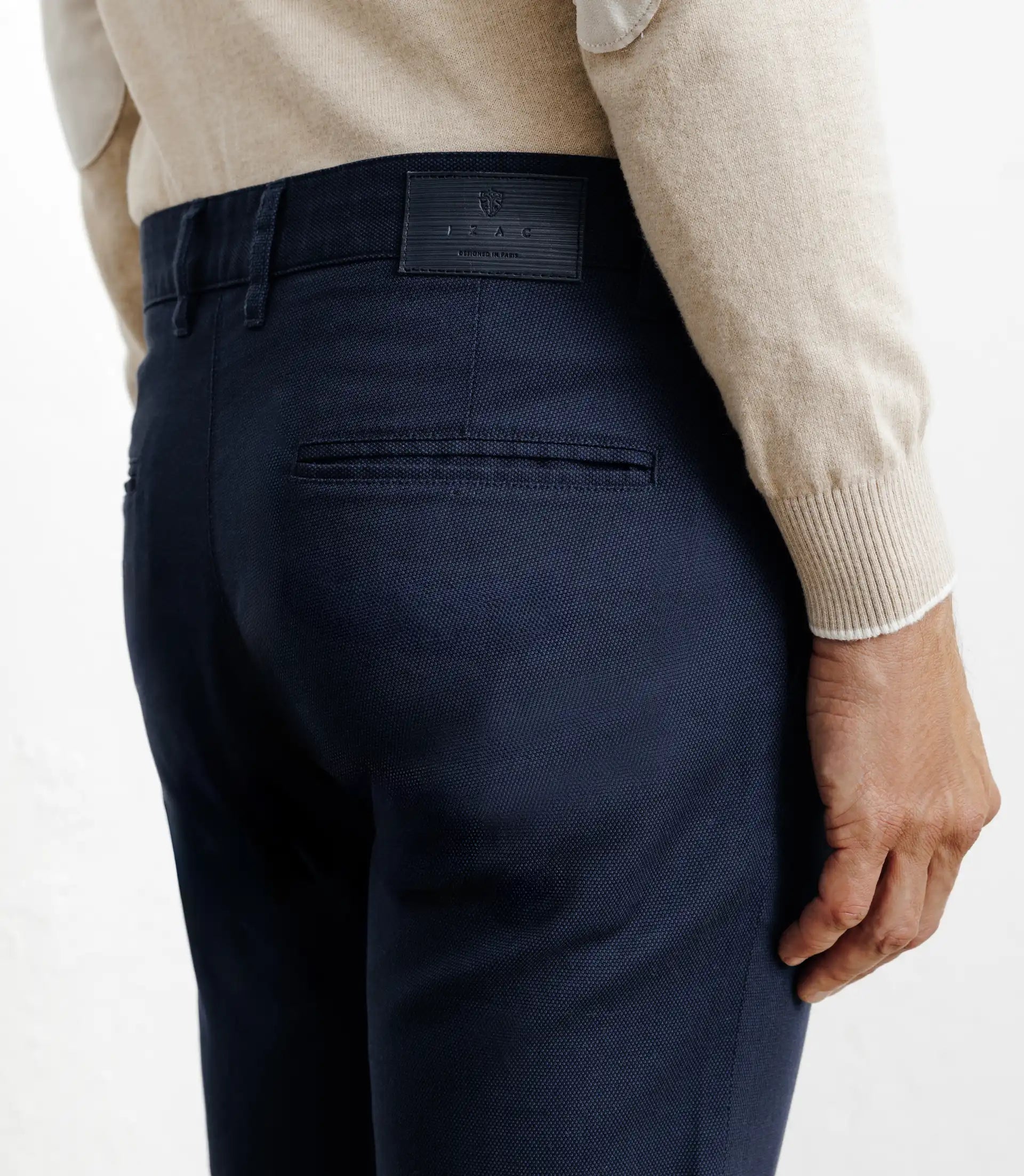 Pantalon armuré slim marine - IZAC