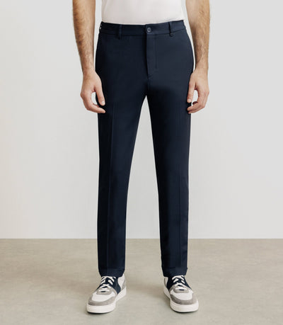 Pantalon élastiqué marine - IZAC