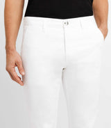 Pantalon casual stretch blanc - IZAC