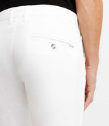 Pantalon casual stretch blanc - IZAC