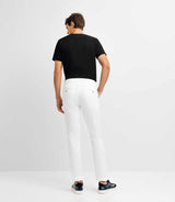 Pantalon casual stretch blanc - IZAC