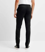 Pantalon chino taille élastique noir - IZAC