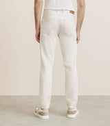 Pantalon armuré slim beige