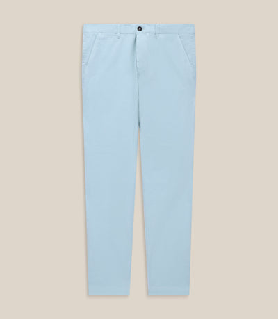 Pantalon coton stretch indigo - IZAC