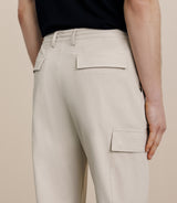 Regular beige pants