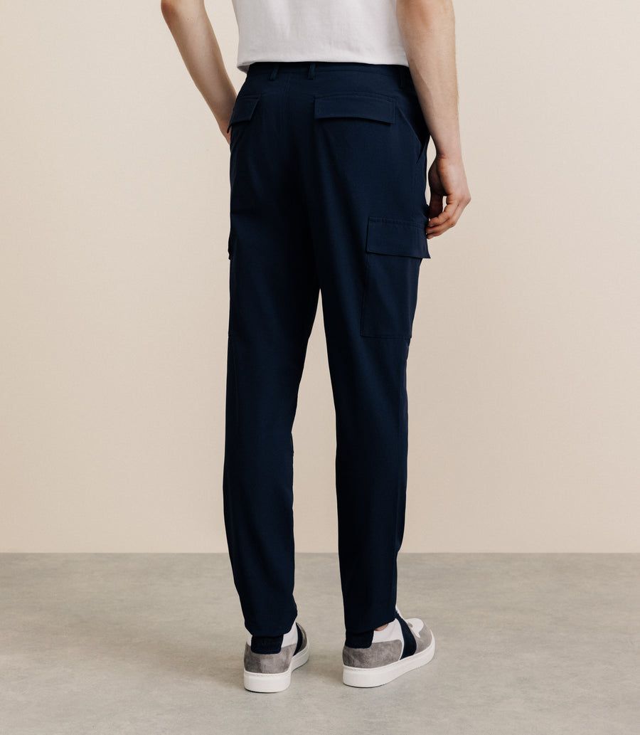 Pantalon regular marine