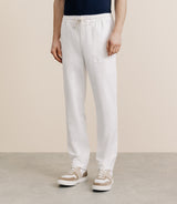 White elasticated pants