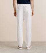 White elasticated pants