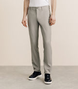 Khaki slim pants