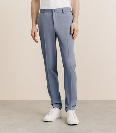 Pantalon élastiqué ciel - IZAC