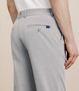 Pantalon élastiqué gris