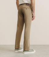 Camel print pants