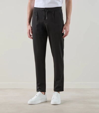 Pantalon casual en maille noir - IZAC