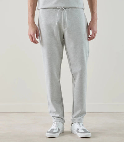 Pantalon casual en maille gris chiné - IZAC