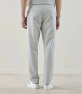 Pantalon casual en maille gris chiné - IZAC