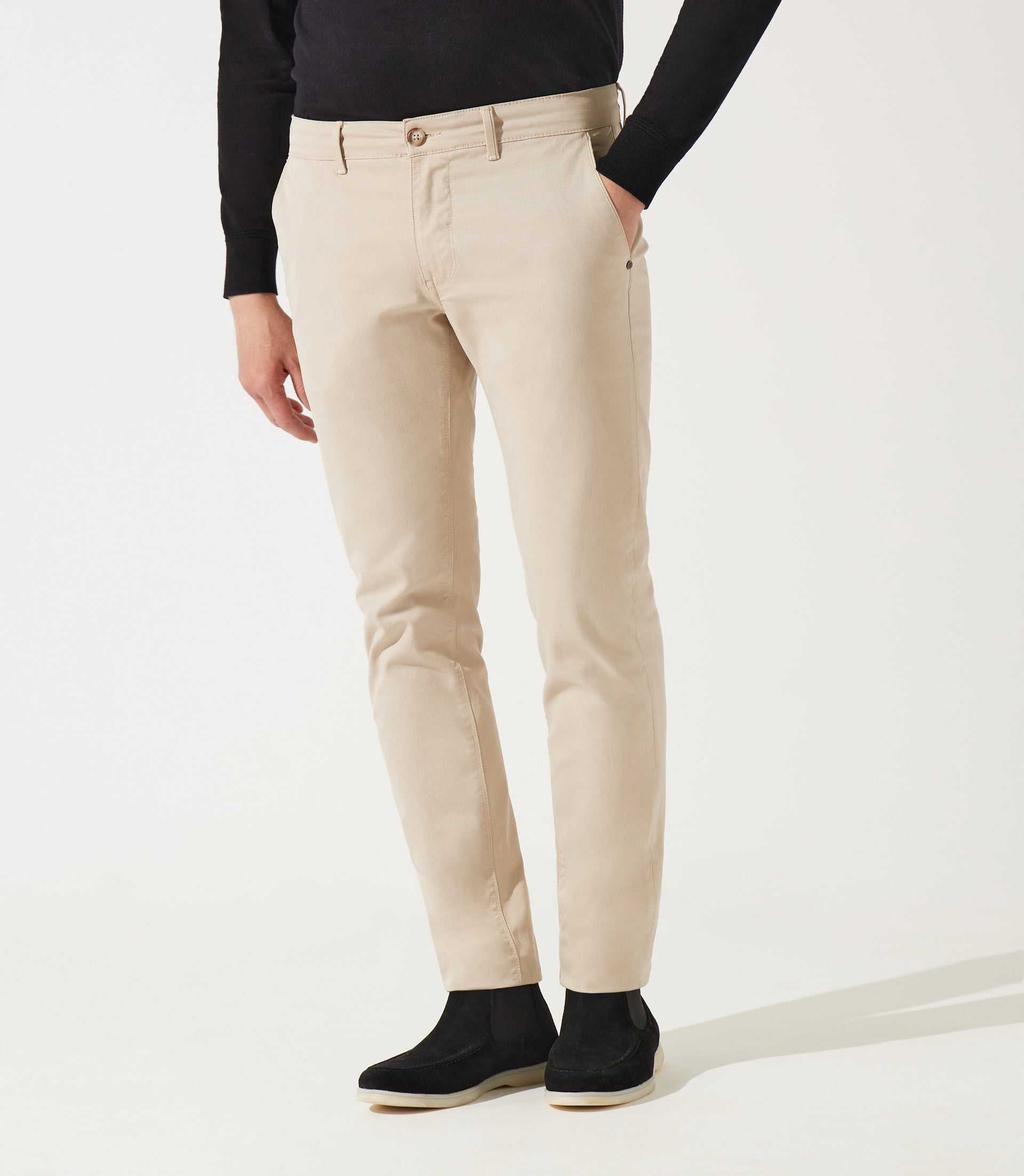 Pantalon chino beige VALOR - IZAC