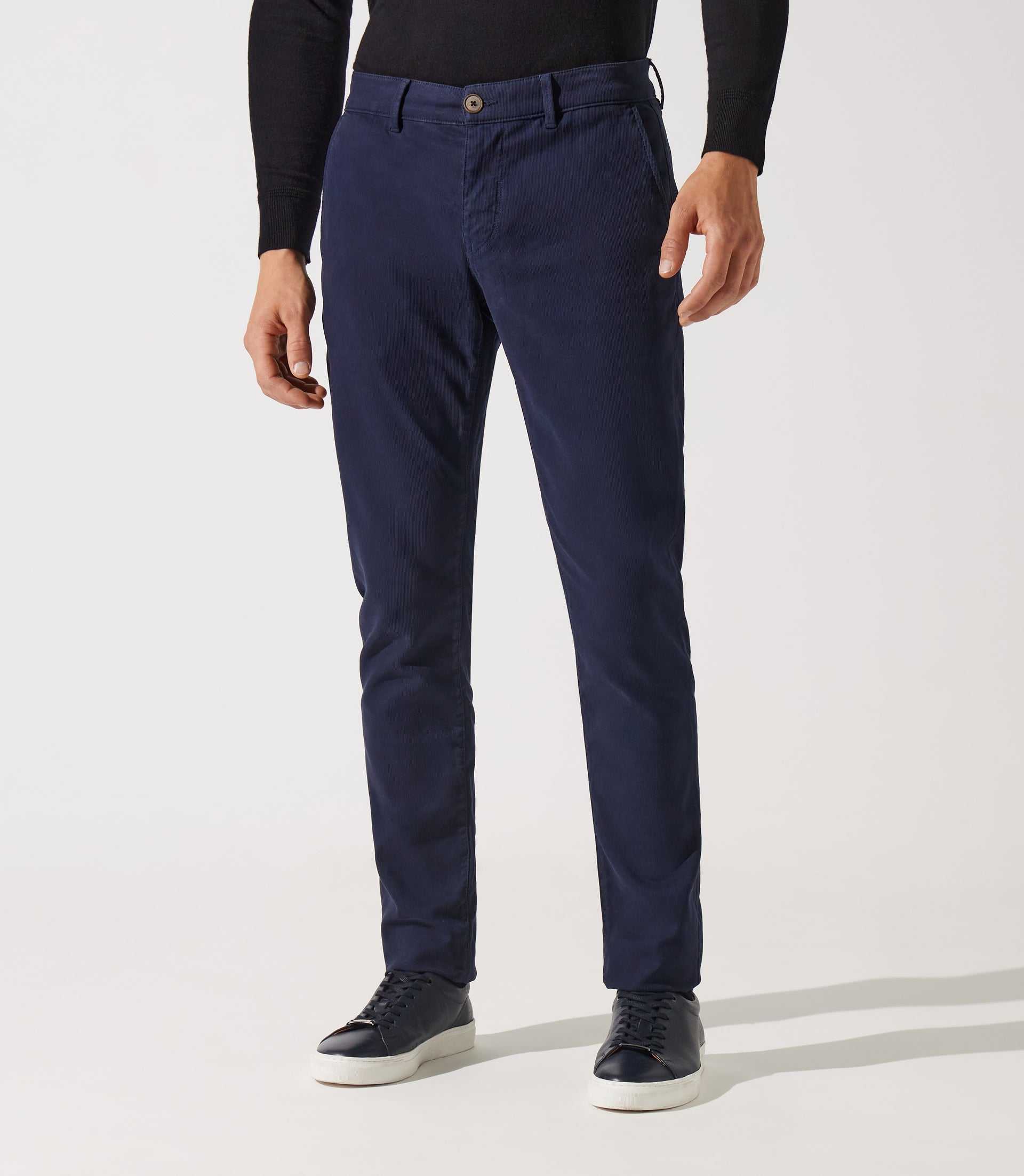 Pantalon chino marine VILERET IZAC