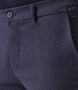 Pantalon chino taille élastique marine VTWILL - IZAC