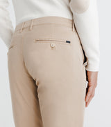 Dark beige chino pants