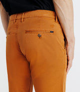 Orange chino pants