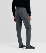 Anthracite checkered pants