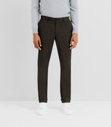 Pantalon chino armuré gris