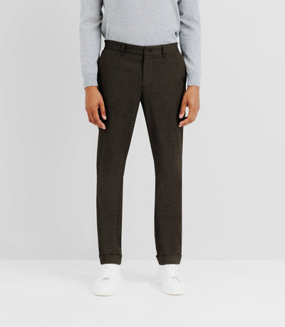 Pantalon chino armuré gris - IZAC