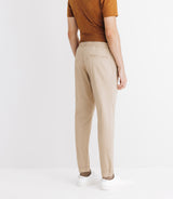 Pantalon chino élastique beige - IZAC