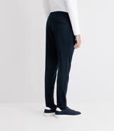 Pantalon chino élastique marine - IZAC