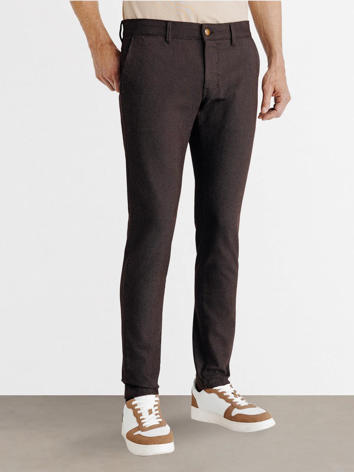 Pantalon armuré marron - IZAC