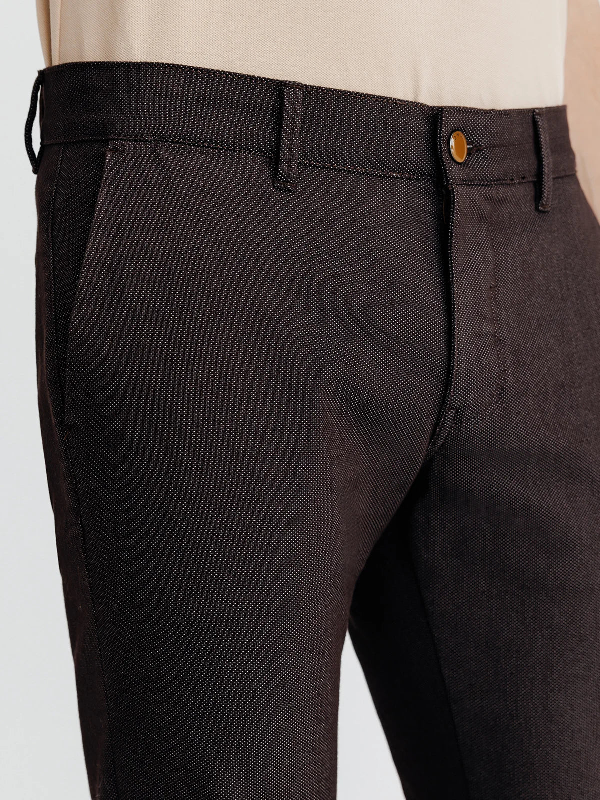 Pantalon armuré marron - IZAC