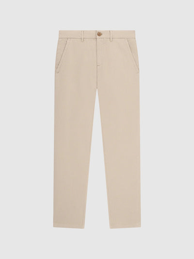 Pantalon imprimé beige - IZAC