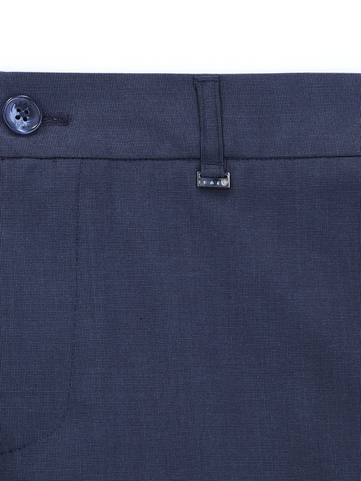 Pantalon avec taille élastique indigo - IZAC