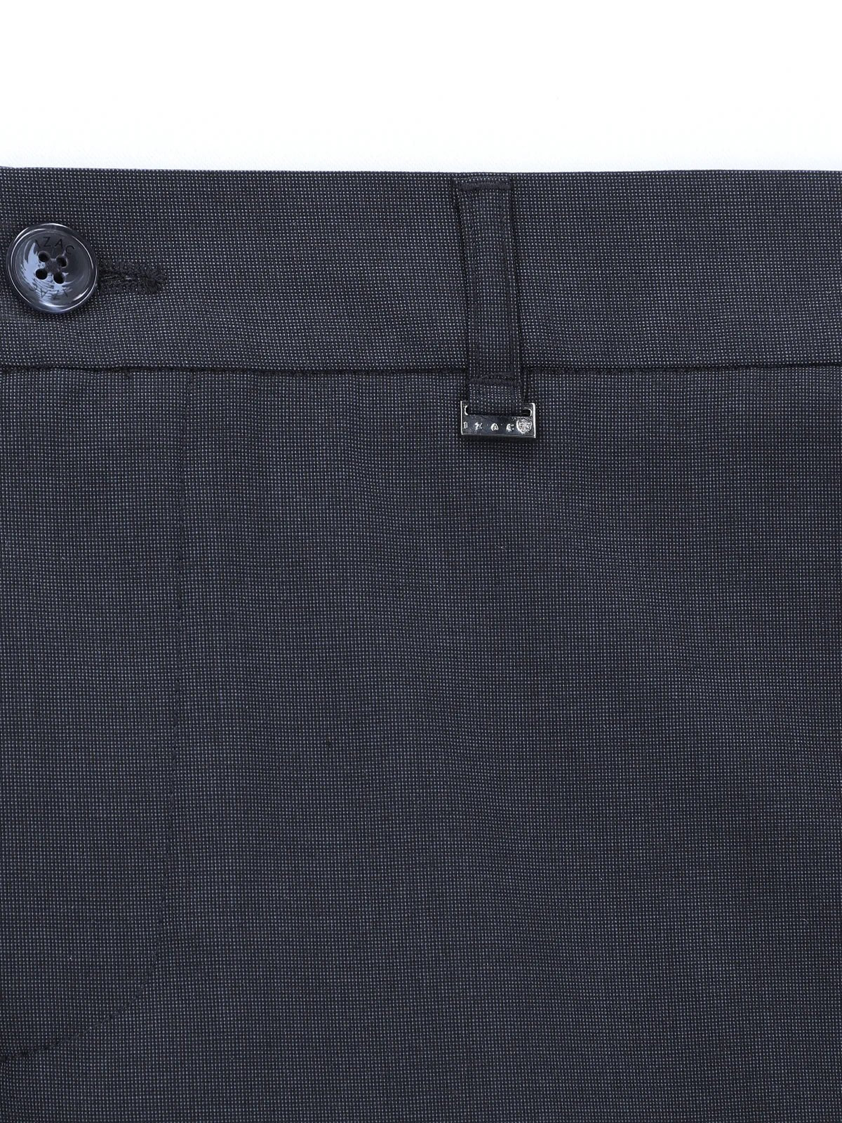 Pantalon avec taille élastique marine - IZAC