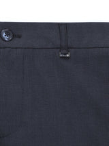 Pantalon avec taille élastique marine - IZAC