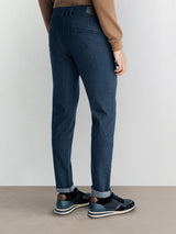 Pantalon armuré indigo - IZAC