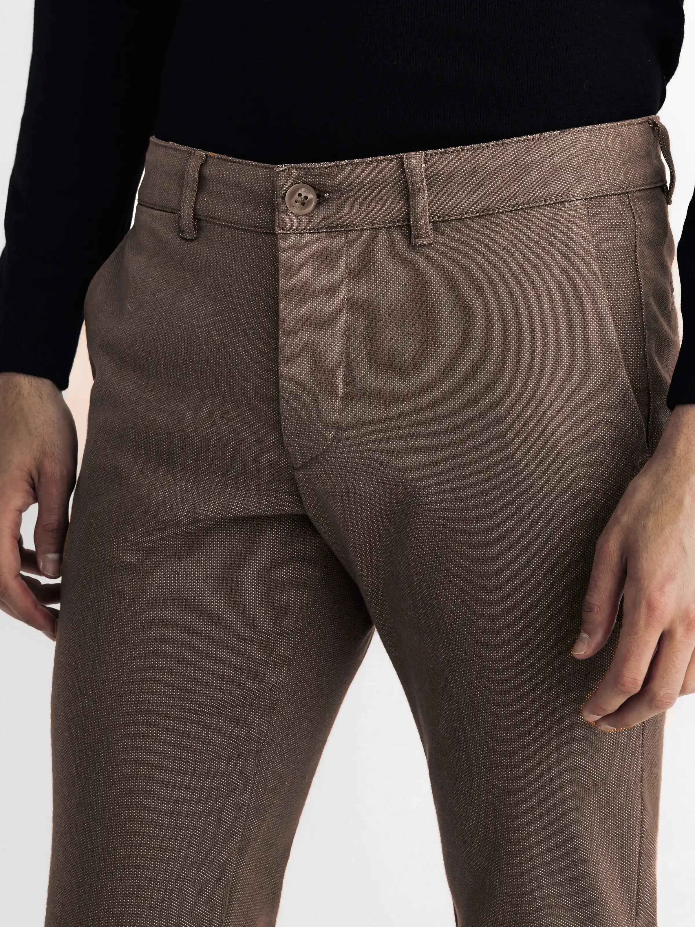 Pantalon armuré marron - IZAC