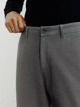 Pantalon flanelle gris - IZAC